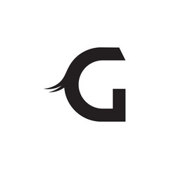 Letter g icon logo vector