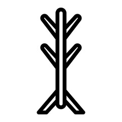 Obraz premium stand line icon