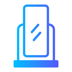 mirror gradient icon