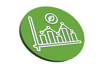 Ecological Green Energy Icons Concept Green Economic