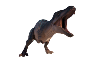 acrocanthosaurus png. acrocanthosaurus on a hollow background