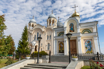 Fototapeta na wymiar Verkhotursky Nikolaevsky Monastery
