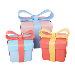 gift box 3d rendering 