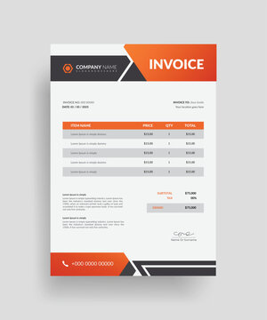 Creative Liquidity Business Invoice Design Template, Bill Form Business Invoice Accounting