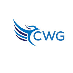 CWG letter logo. CWG letter logo icon design for business and company. CWG letter initial vector logo design.
