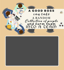 
Happy boss day greetings cards digital background template blank ready to edit 