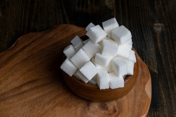 Refined white beet sugar, cubes