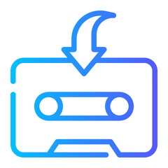 tape gradient icon
