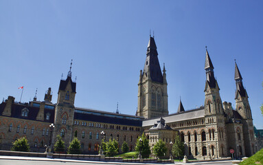Naklejka premium Parliament of Canada West Block