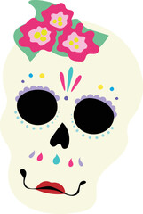 Day of the dead element. Dia De Muertos vector