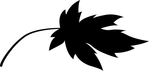 Maple Leaf Silhouette Illustration Leaves