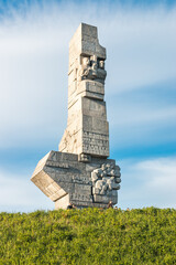 Westerplatte - Polski pomnik obrońców w Gdańsku  - obrazy, fototapety, plakaty