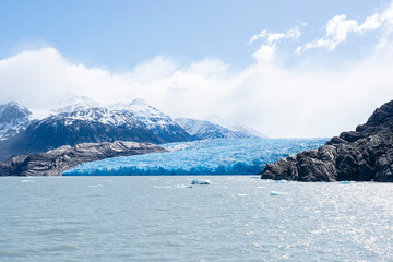 Fototapeta na wymiar Grey Glacier, Chile