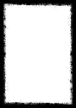 Grunge rectangular frame