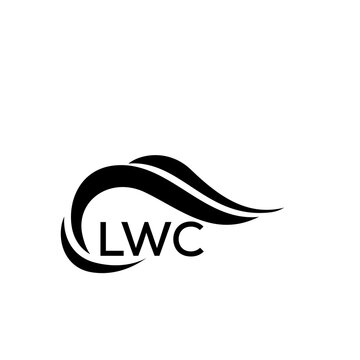 LWC letter logo. LWC blue image. LWC Monogram logo design for entrepreneur and business. LWC best icon.
