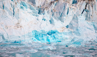 Knud Rasmussen Glacier near Kulusuk - Greenland, East Greenland