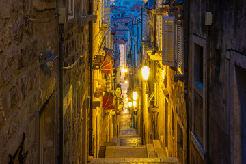 Fototapeta na wymiar Dubrovnik am frühen Morgen