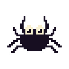 Halloween Spider Pixel Art