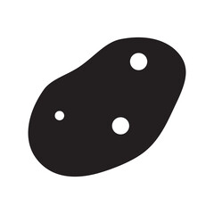Potato icon vector design template