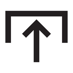 upload icon vector design template