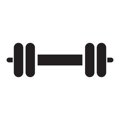 dumbbells icon vector design template