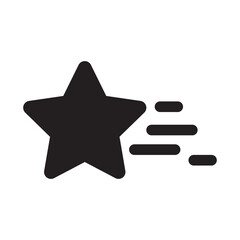 Speed star icon vector design template