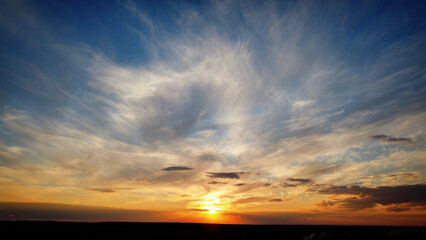 Fototapeta Sunset sky obraz