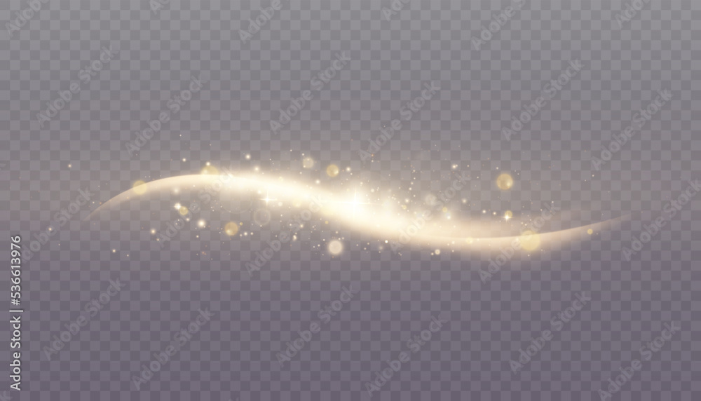Poster glowing shiny abstract curved lines. curve light effect. futuristic light energy movement effect.