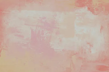 Fototapete Alte schmutzige strukturierte Wand Pink stained grunge background