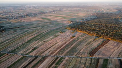 Aerial landscape