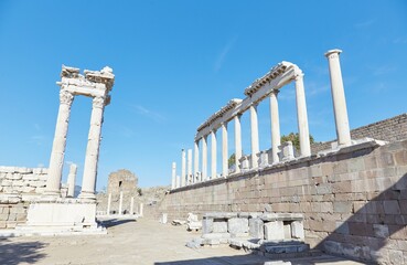 The Trajaneum at Pergamon Built for Emperor Trajan