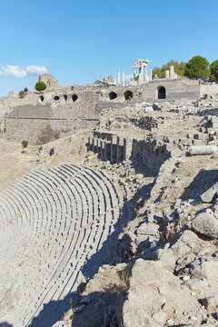 The Theater of Pergamon, the Steepest of the Ancient World