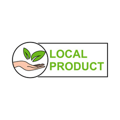Local product symbol. Design Local product sign. vector eps10