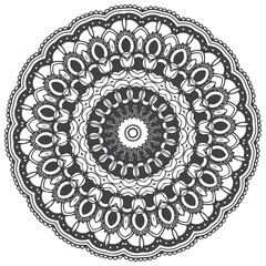mandala pattern coloring book.ornament round mandala  Perfect for use in any other kind of design. Oriental vector, weave design elements.