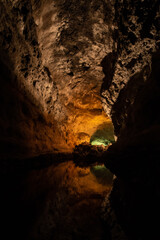 Cuevas de Los Verdes, Lanzarote, Canary Islanda
