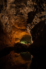 Cuevas de Los Verdes, Lanzarote, Canary Islanda
