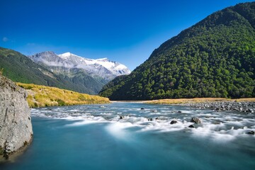 Matukituki River Valley, Aspiring National Park, New Zealand