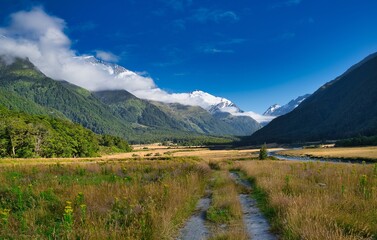 Matukituki River Valley, Aspiring National Park, New Zealand