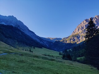 Obraz premium Bergkette in den Alpen