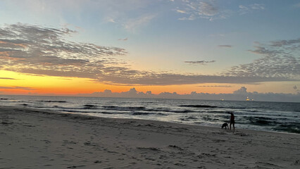 Sunrise at the beach