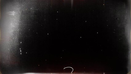Video Background 2636: Abstract film damage flickers (Loop).