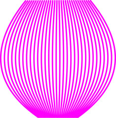 pink sphere isolated