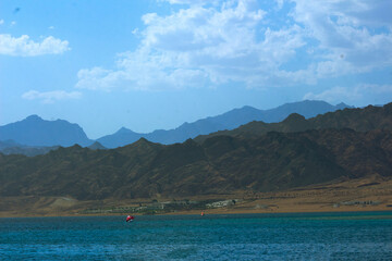 lake in the mountains