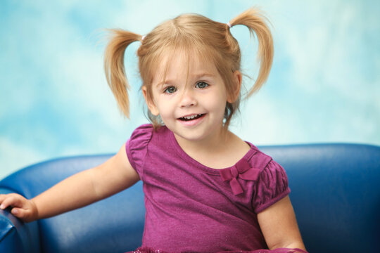 Girl with Pigtails