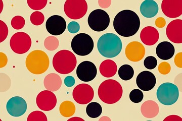 Simple Flower seamless pattern pastel