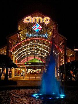 Orlando,FL/USA - Nov 25,2006 : View Of AMC Theatres At Disney Springs In Walt Disney World.