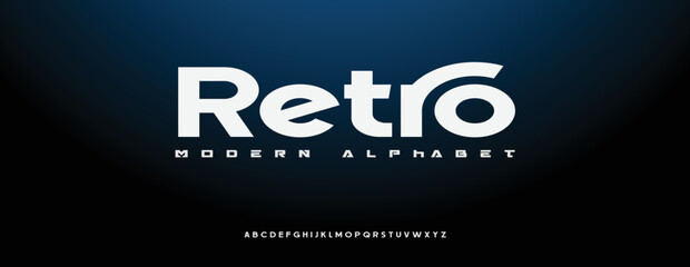 RETRO  Elegant alphabet letters font and number. Classic Lettering Minimal Fashion Designs. Typography modern serif fonts decorative vintage design concept. vector illustration