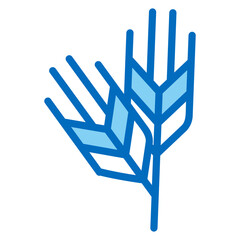 Wheat, cereal, crop icon