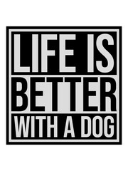 better with a dog 