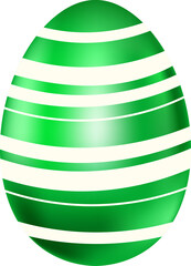 3D easter egg Illustration